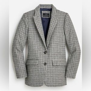 J.Crew Sommerset blazer in houndstooth wool - size 2